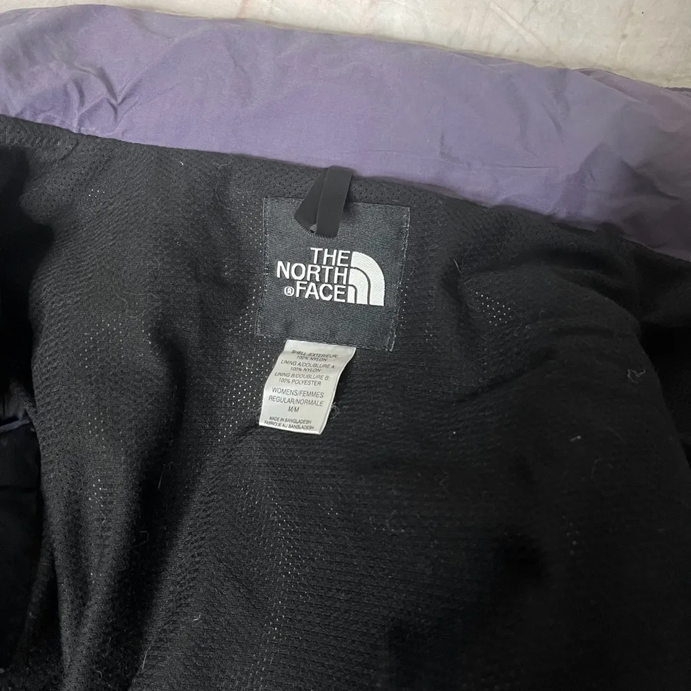 THE NORTH FACE Hyvent Jacket Lavender Hidden Hood Womens Size Medium - Image 11