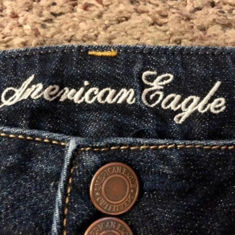 American Eagle Artist Cropped Jeans 6 Used Stretch - Image 8