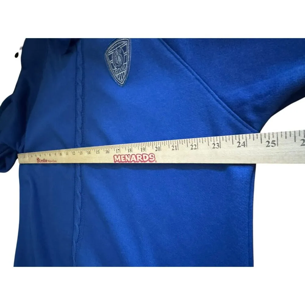 VTG Gitano 40/20W Long Sleeve Blue Sweatshirt Patch Workout Gym Outdoor Granny - Image 6