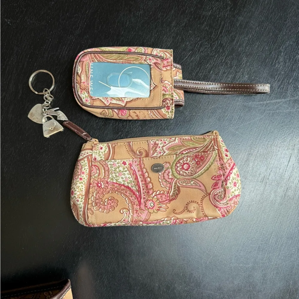 vintage purse and wallet with keychain charm - Image 5