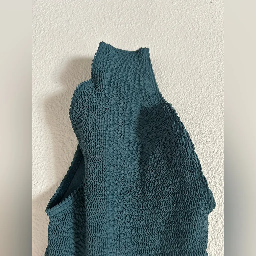 Bond eye Madison One Piece Eco Swimsuit in aegean blue one size nwt - Image 6