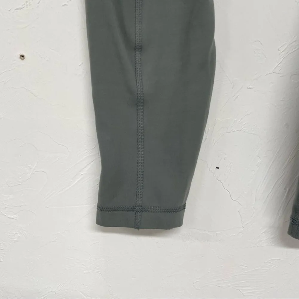 Yogalicious Sage Green High Rise Full Length Leggings With Pockets Womens S - Image 3