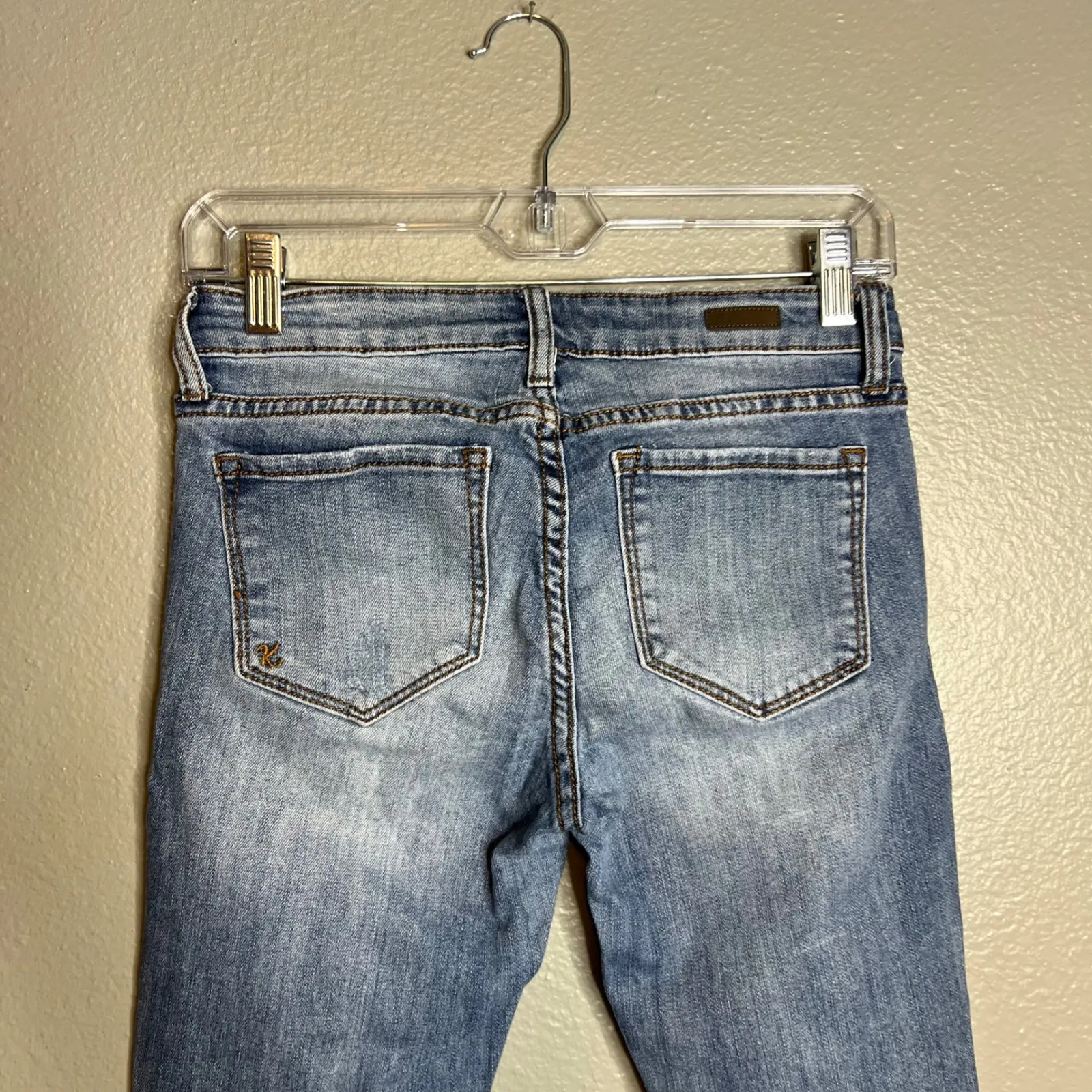 Kut From The Kloth Distressed Boyfriend Jeans Sizw 2P 2‎ Petite Crop Ripped - Image 6