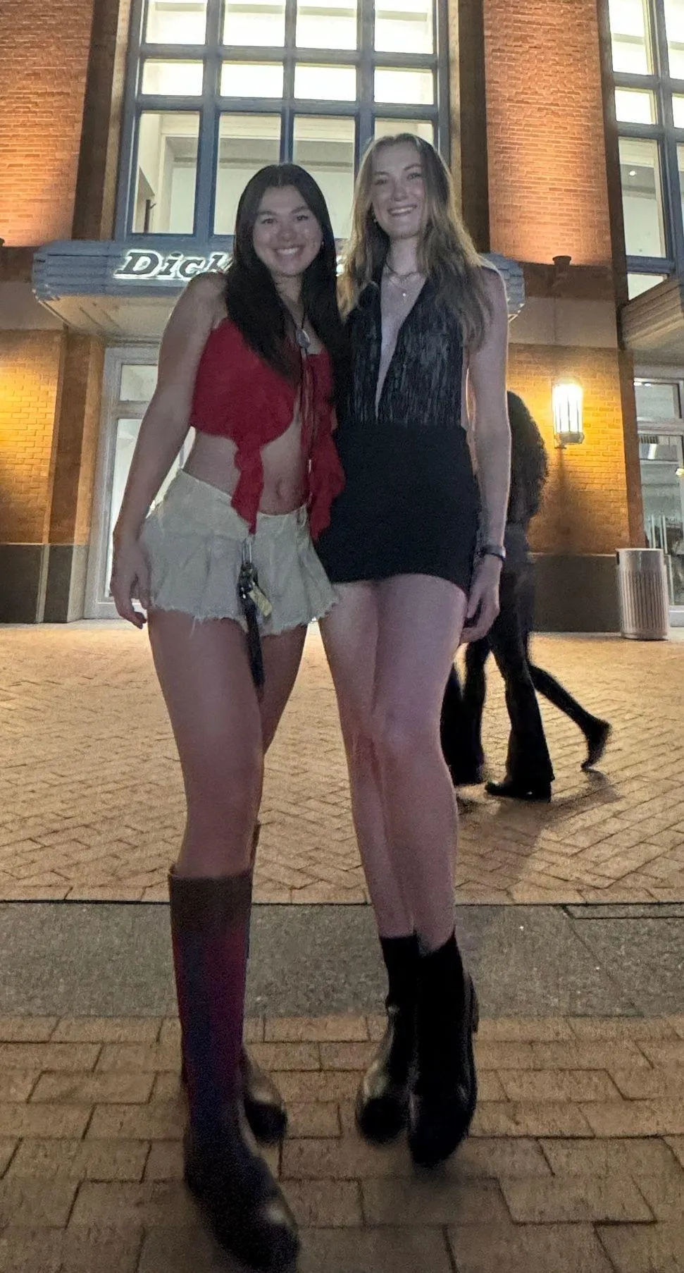 Tan Pleated Micro Mini Skort - Image 5