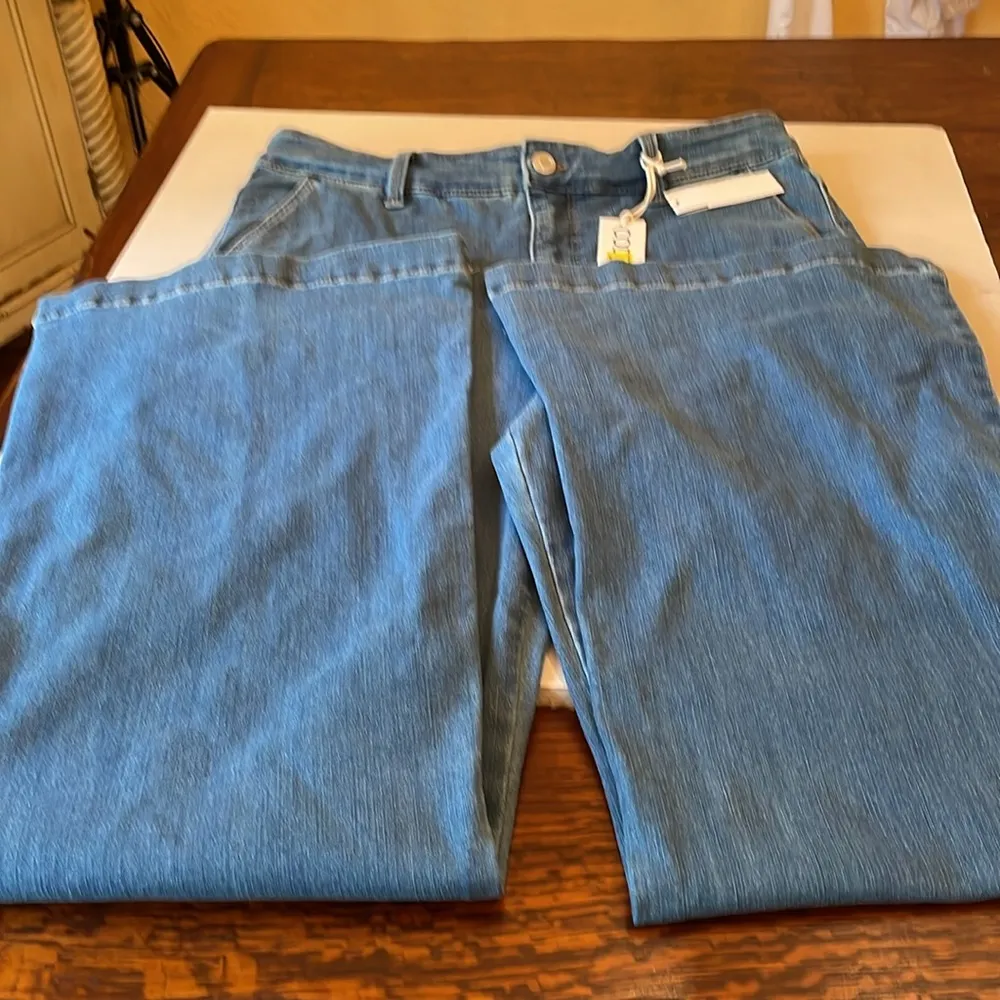 Code Bleu wide leg jeans Black Size 12 - Image 2