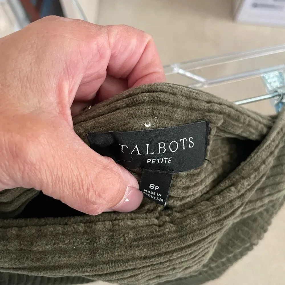 Talbots Olive Green Skirt - Image 2