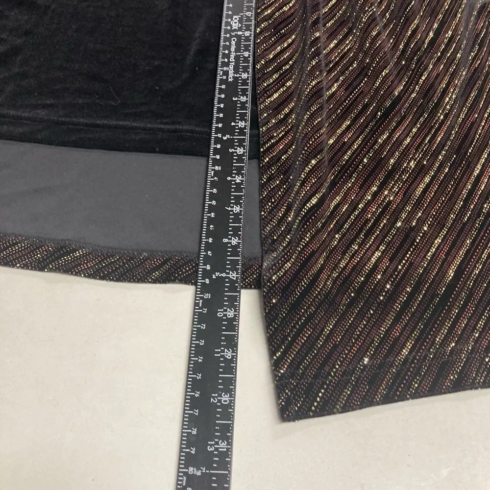 R&K ORIGINALS woman Sparkly Top & Jacket combined Black & Brown Size 16W - Image 6