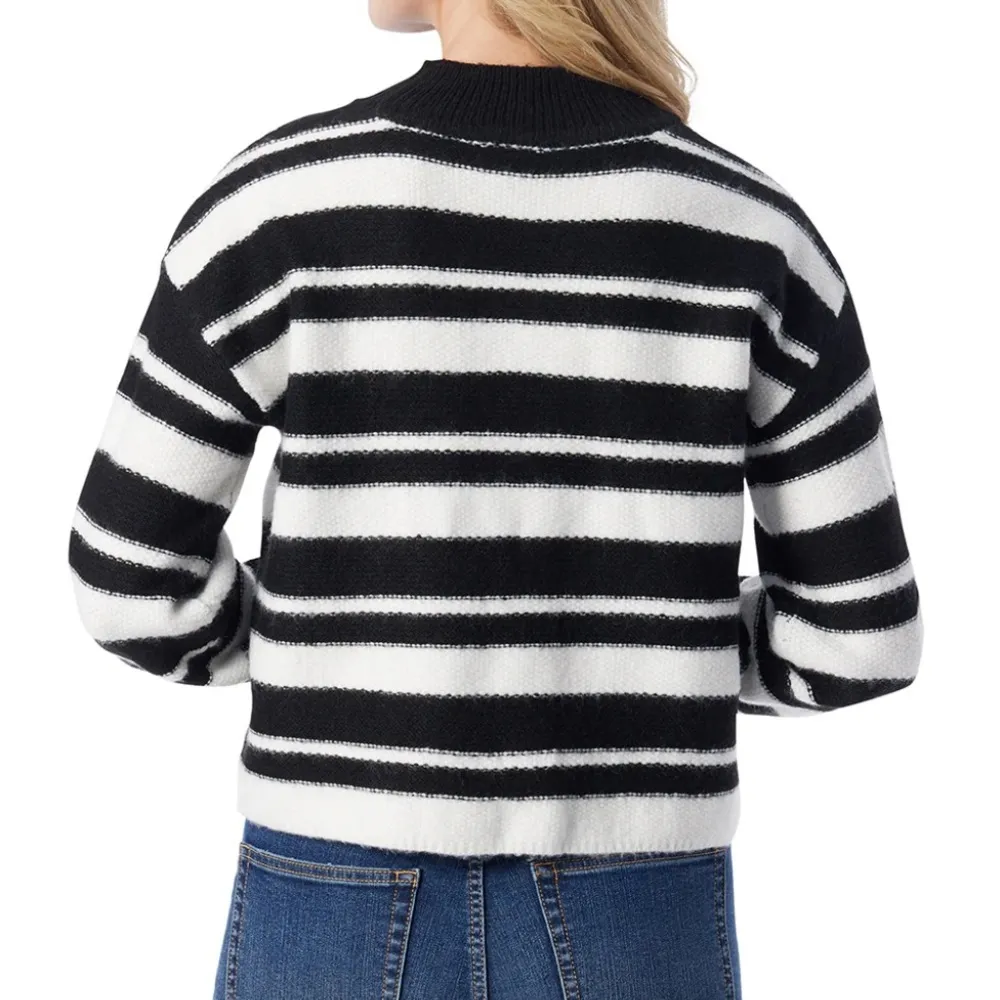 NWT Jessica Simpson ANTHRACITE COMBO
PORTIA CROPPED SWEATER - Image 11