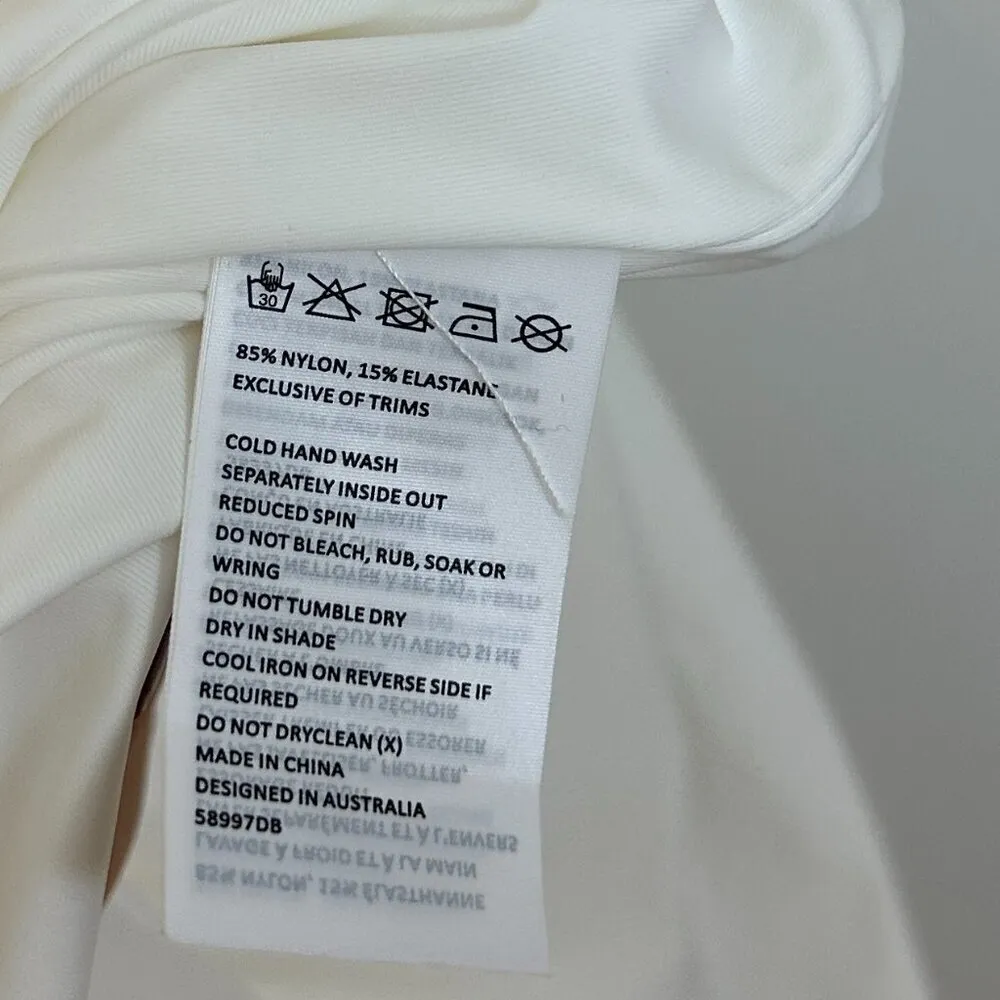 BARDOT Lilita Rosette One-Shoulder Stretch Jersey Midi Dress in Orchid White XS - Image 12