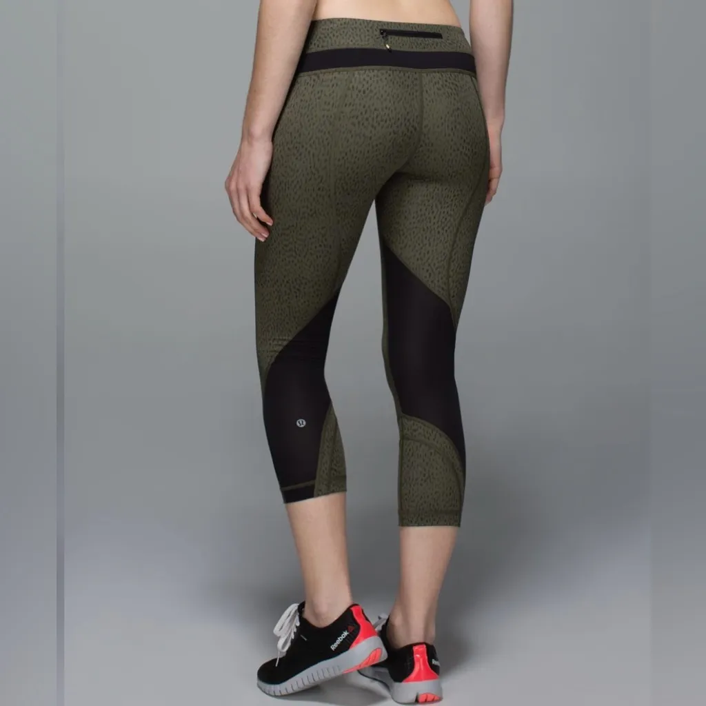 Lululemon Run: Inspire Crop II *Full-On Luxtreme (Mesh) - Image 2