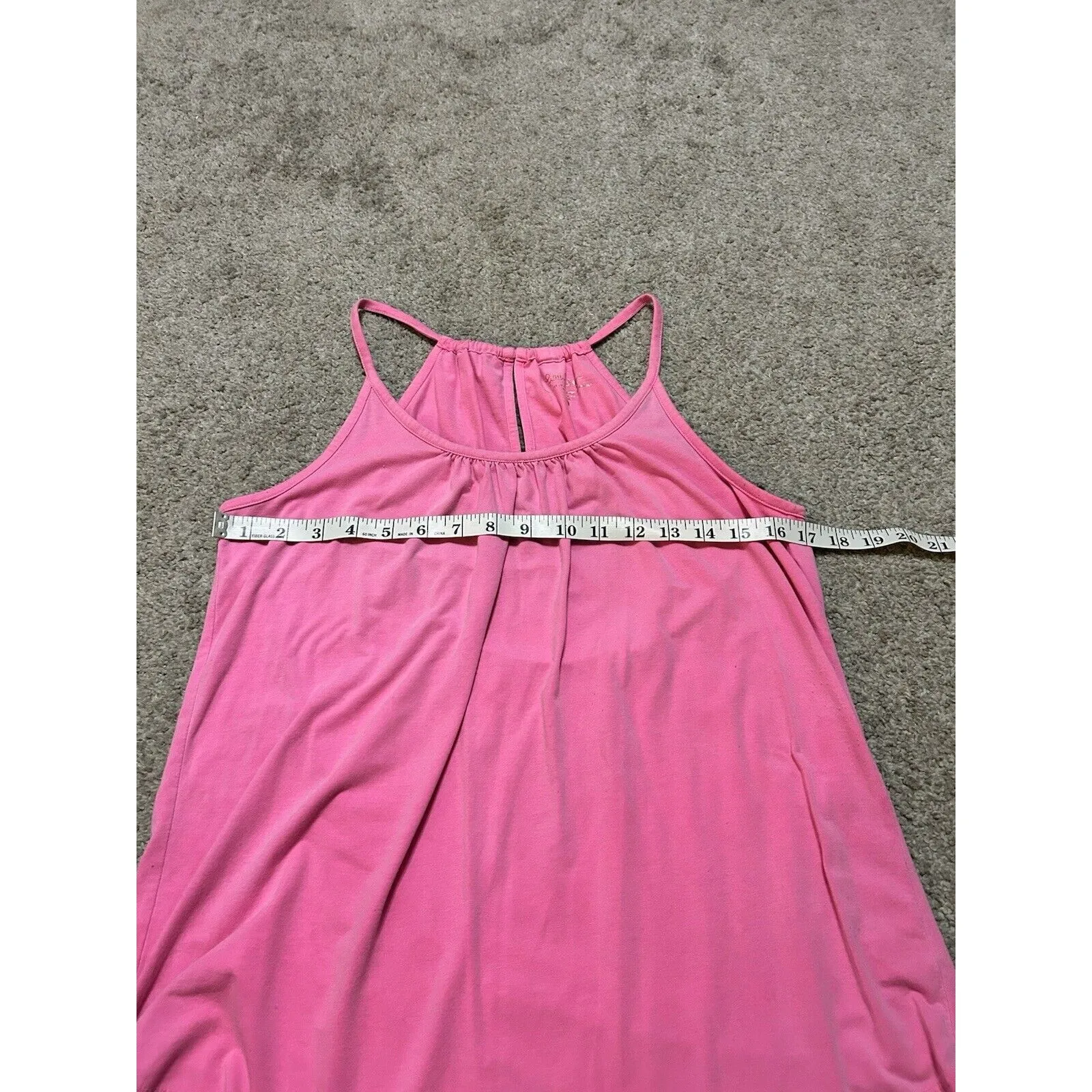 Lilly‎ Pulitzer Pink Knit tank Top Sz Small - Image 5
