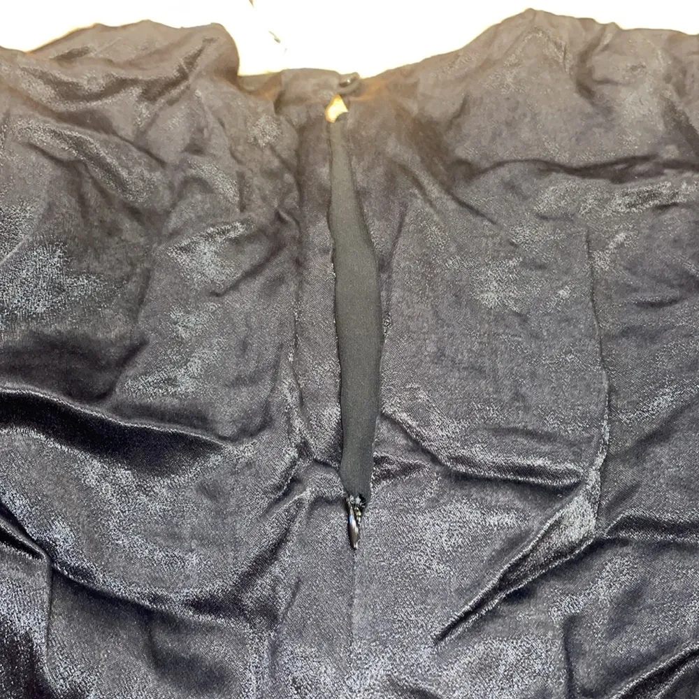 Zara black satin romper - Image 5