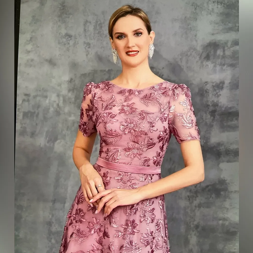 Faeriesty Elegant Short Sleeve Pink A - Image 2