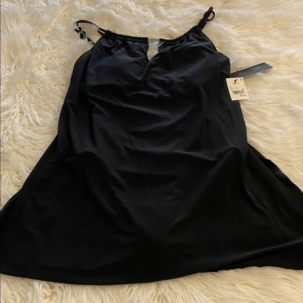 Aqua Green Black Swimwear size M brand new with  tag length 24” - Image 7