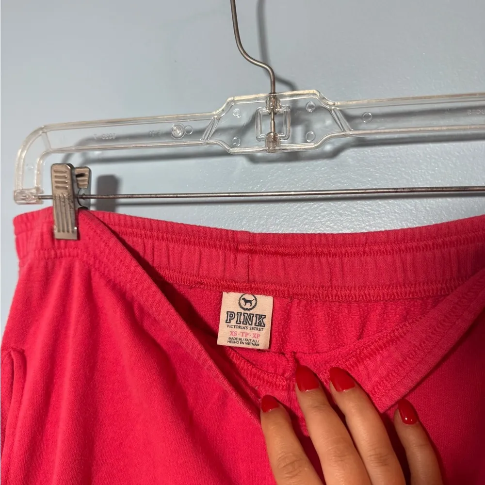 Vintage PINK by victoria’s secret hot pink sweatpants size XS - Image 5