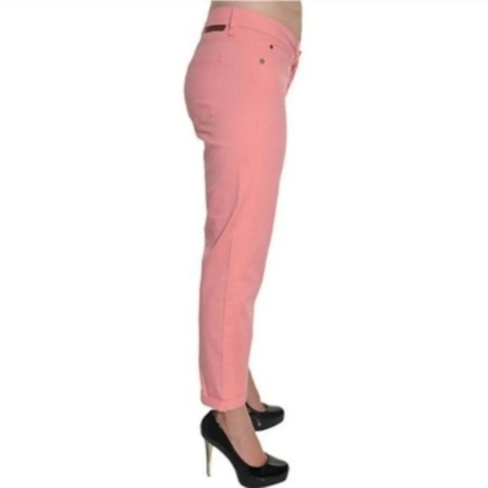 calvin klein Jeans 8 Skinny Cropped Ankle Barbie Bubblegum Pink - Image 6