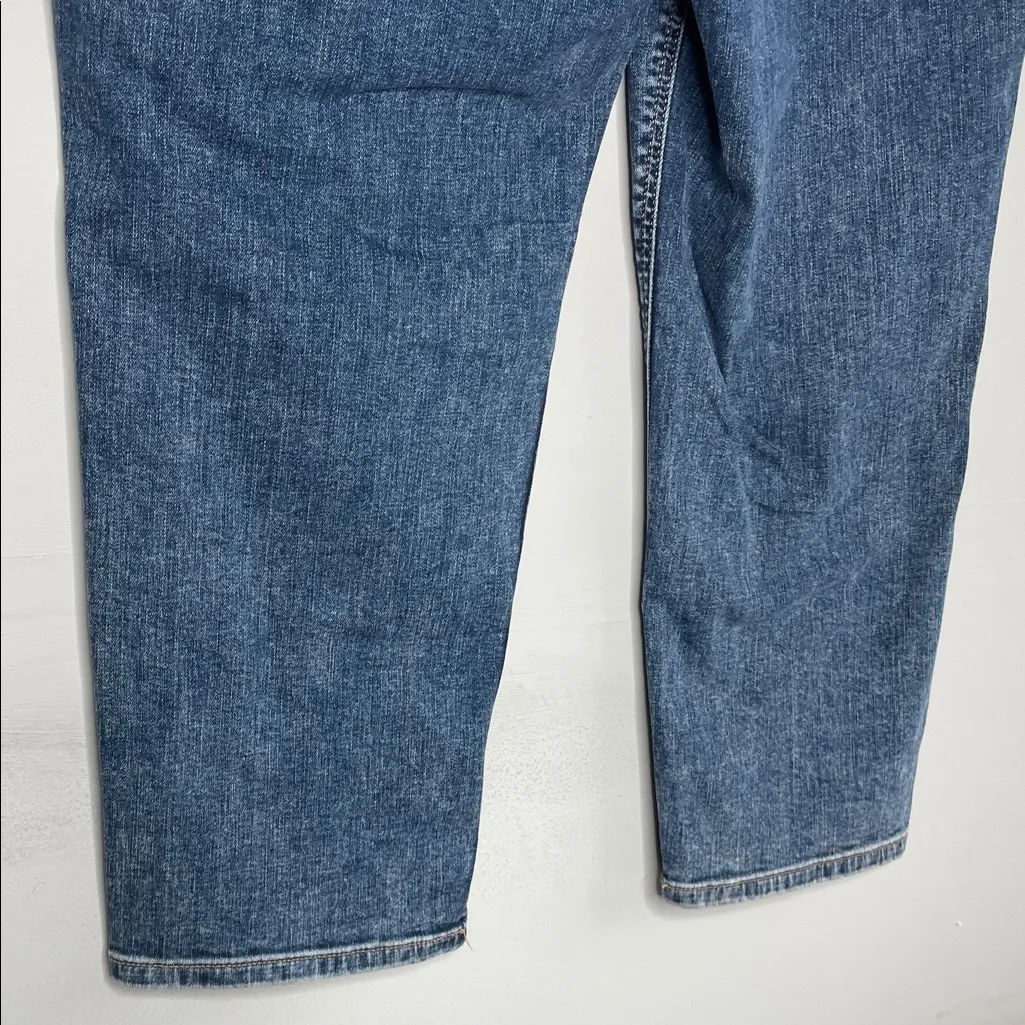 Express Women’s  Mom jeans Dark Blue Jeans - Image 6