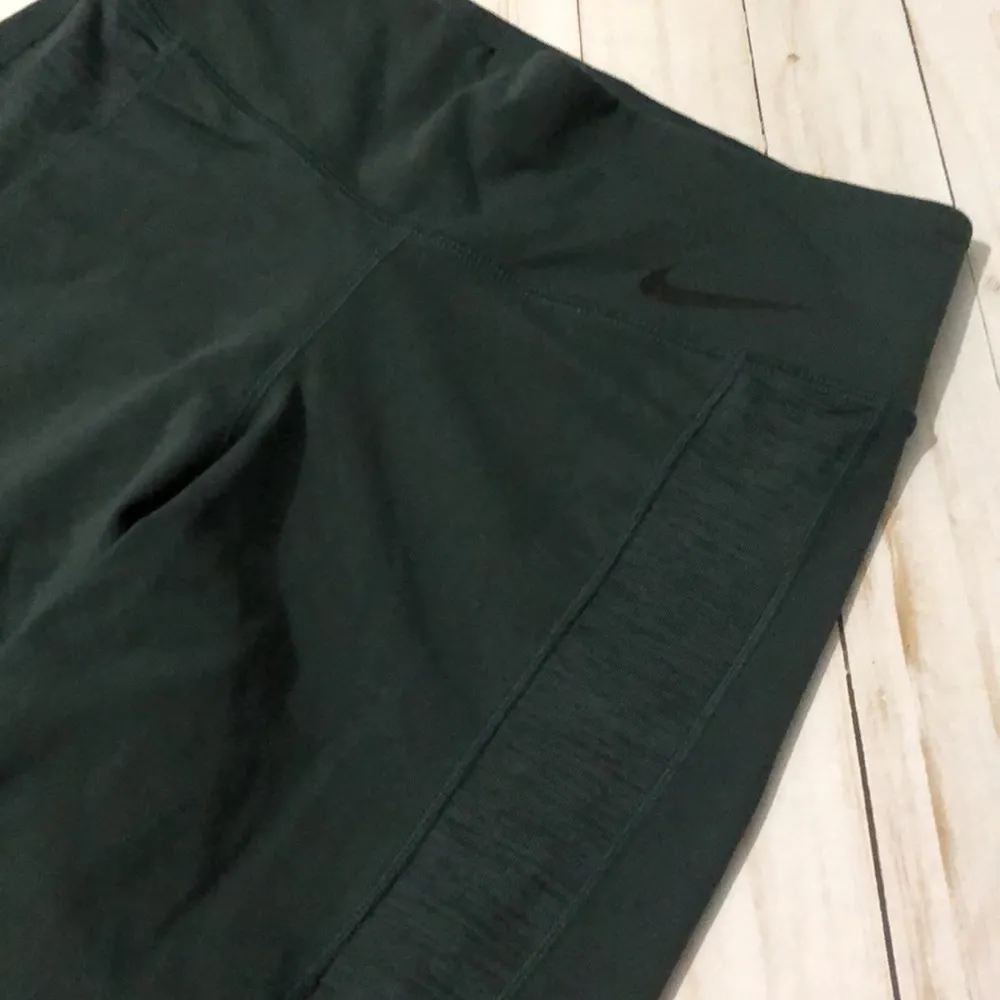 Nike dark green dri fit LEGGINGS  size s EUC - Image 10