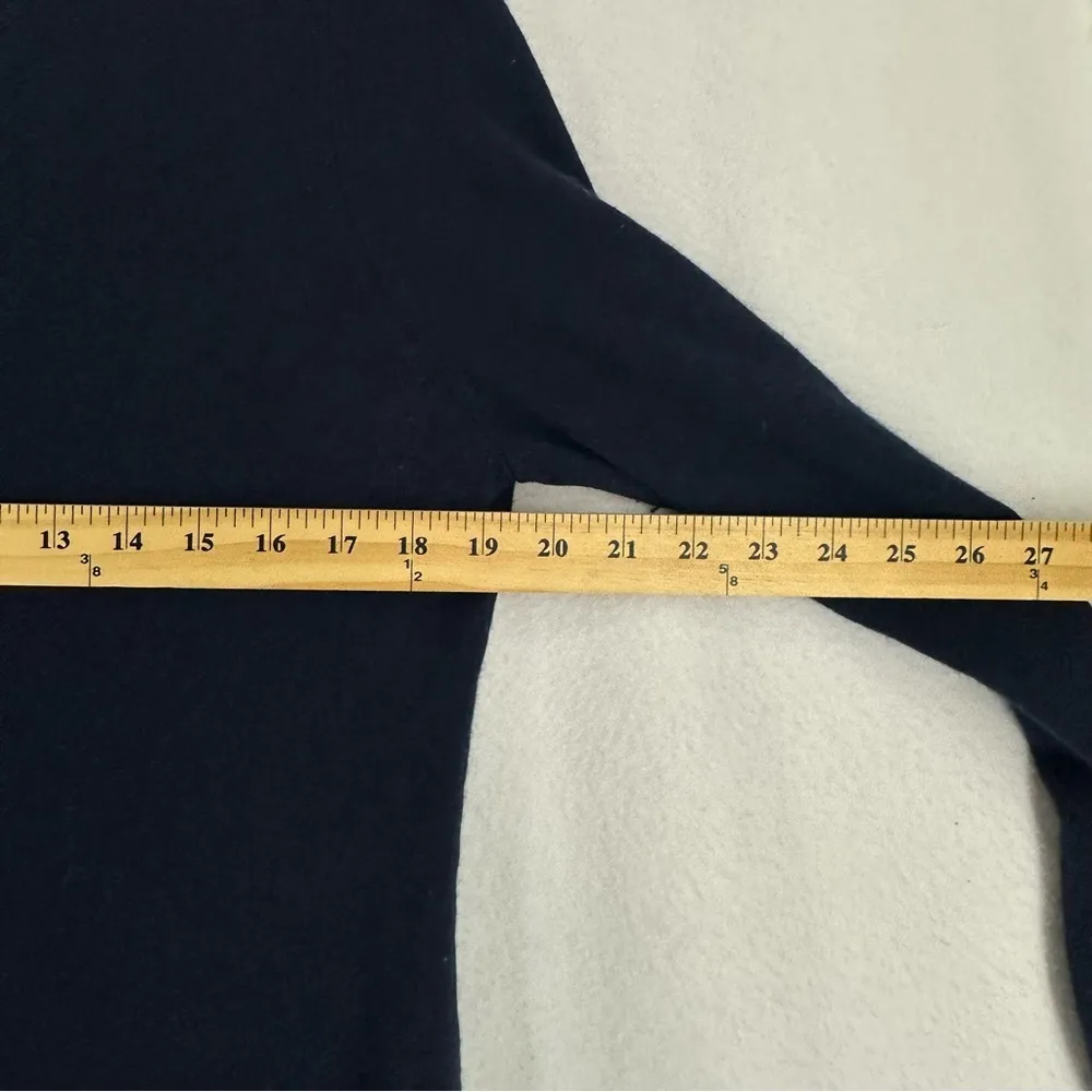 Breuninger Button Long Sleeve Cardigan Cashmere Womens Small Blue - Image 6