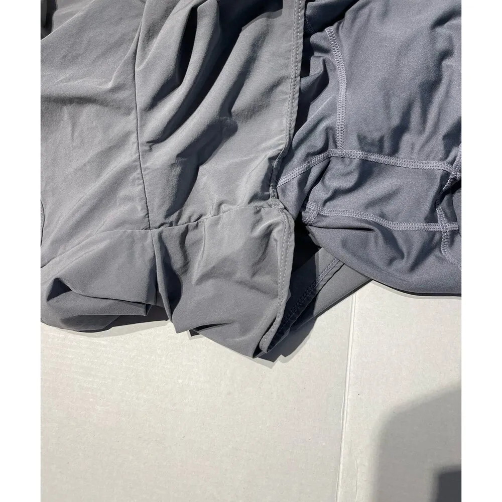 Cadmus 2 in 1 Workout Shorts With Phone Pockets Gray Size XL New Without Tag - Image 8