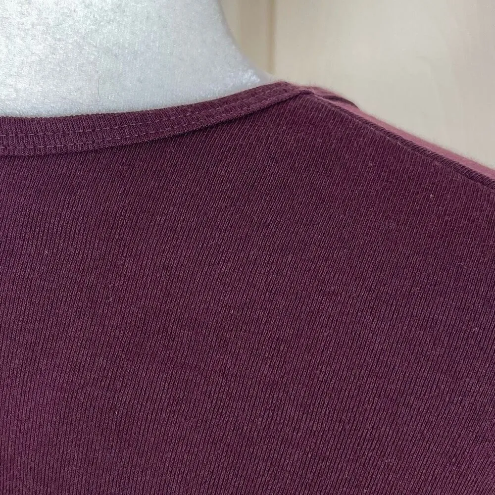 Chris’s Stuff Rhinestone Shoes Wine Short Sleeve T - Image 6