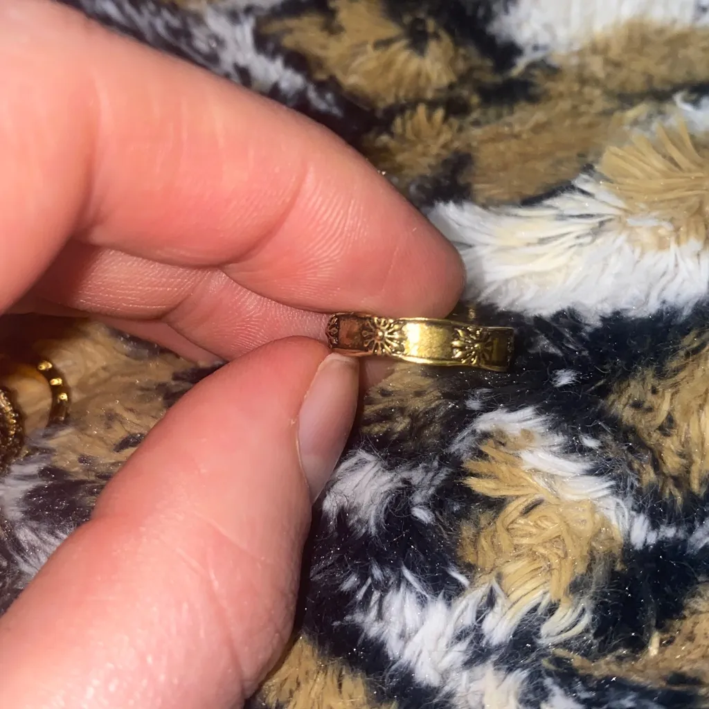 Golden Midi Variety Rings Set (7) Gold - Image 8