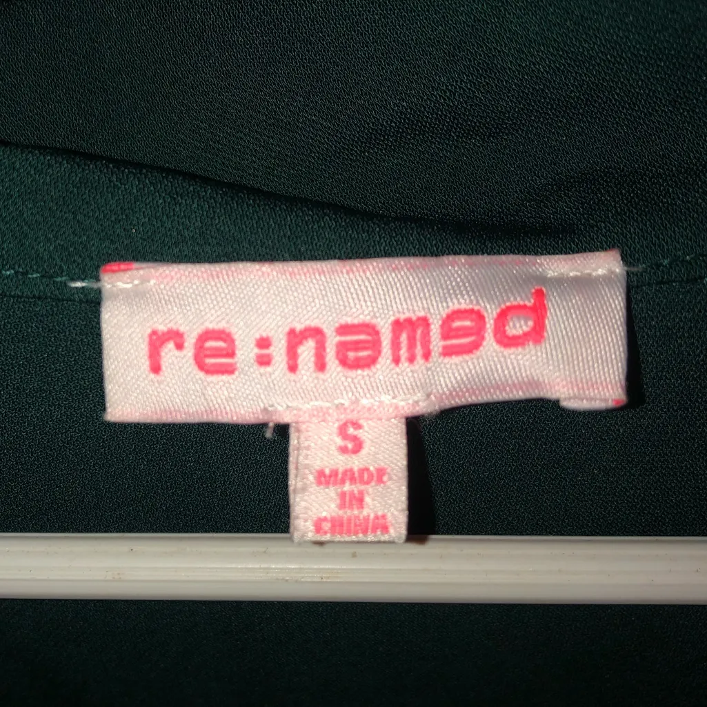 re:named Deep Green Long Sleeve Jumpsuit - Image 3