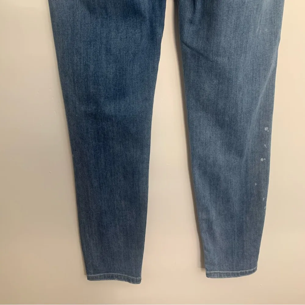 Relaxed Fit Distressed Paint Splash Mid Rise Jeans Size 7/28 - Image 12