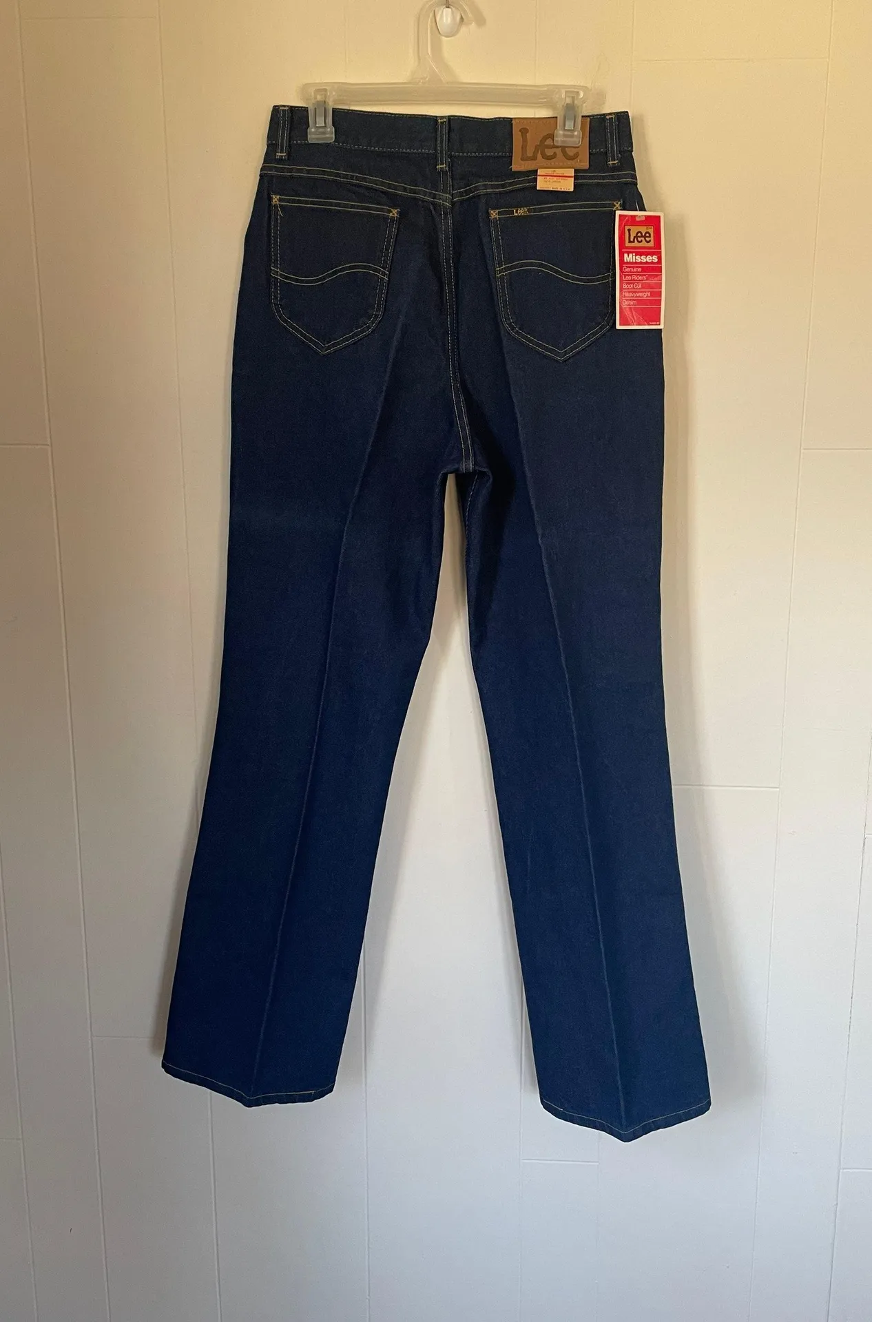 Lee Vintage Deadstock  Misses Genuine Bootcut Riders heavyweight women’s sz 16MED - Image 4