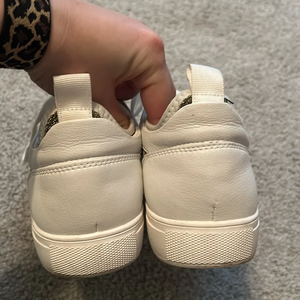 Steve Madden Bliss sneaker white with snake print size 9.5‎ - Image 2