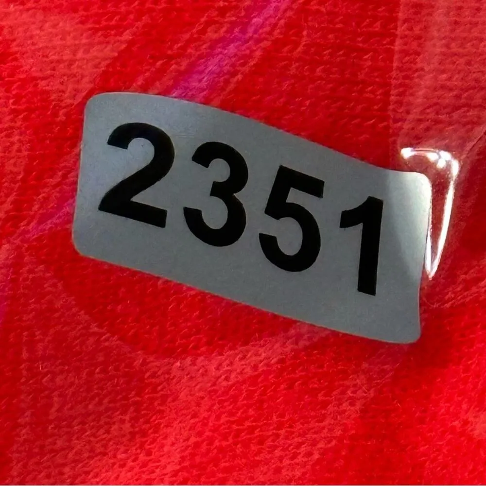 Roffe Skiwear Vintage Women’s M Bright Orange Long Sleeve Turtleneck Top Shirt Size M - Image 8