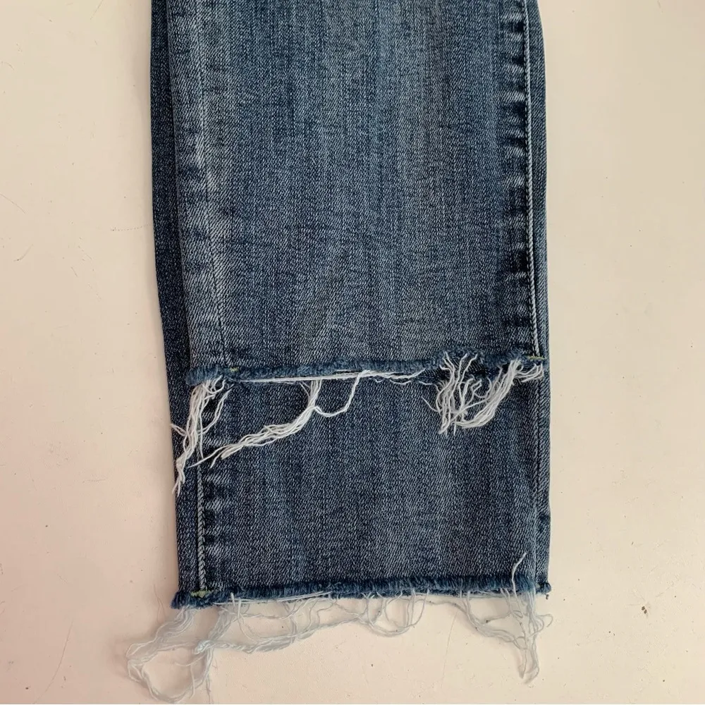 EUC Stonefield Conrad High Rise Ankle Skinny Button Fly Jeans Size 32x27 Blue - Image 12
