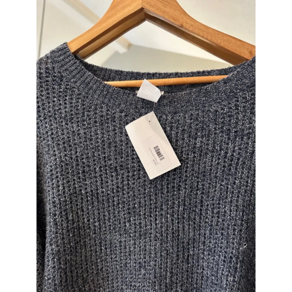 Women's Lily Sky‎ Sweater Blue Grey L Gray Size L - Image 3