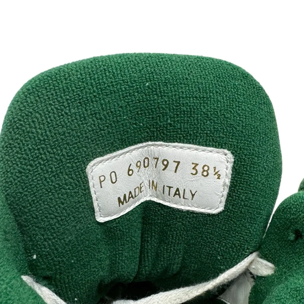 Saint Laurent SL80 High Top Sneakers Metallic - Image 3