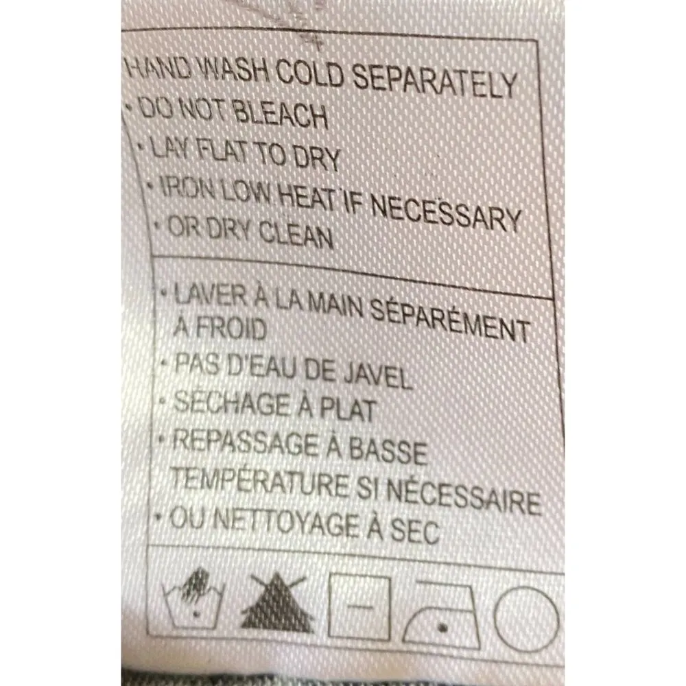 Jack by BB Dakota Grey V-Neck Bell Short Sleeve Top Women's Size Medium - Image 12