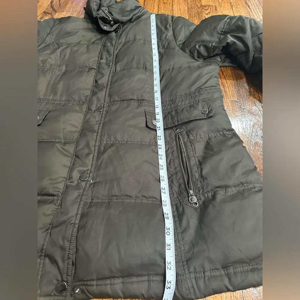 Laundry by Shelli Segal Laundry dark brown puffer jacket XL - Image 6