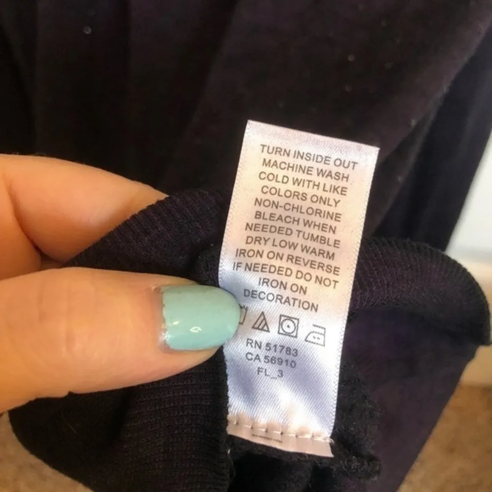 Maurice’s Plus size purple & black speckled top - Image 6