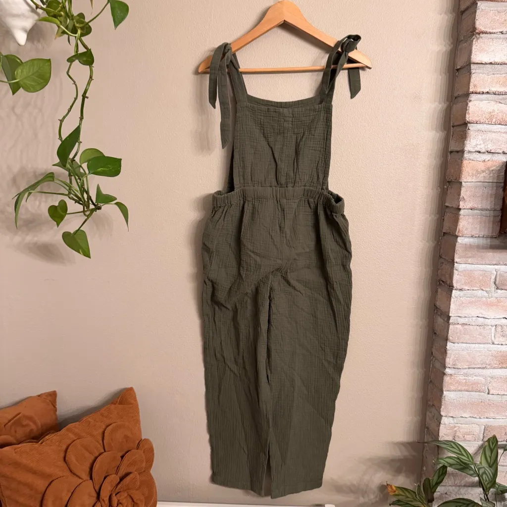 UPWEST Linen‎ Jumpsuit Green - Image 5