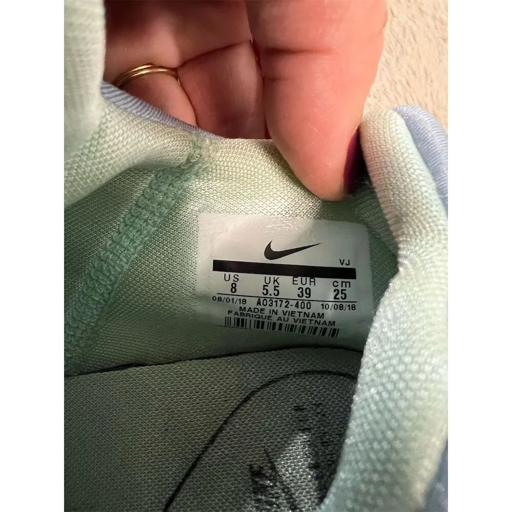 Nike Women's Air Huarache City Move Blue Sneakers Size 8 - Image 8