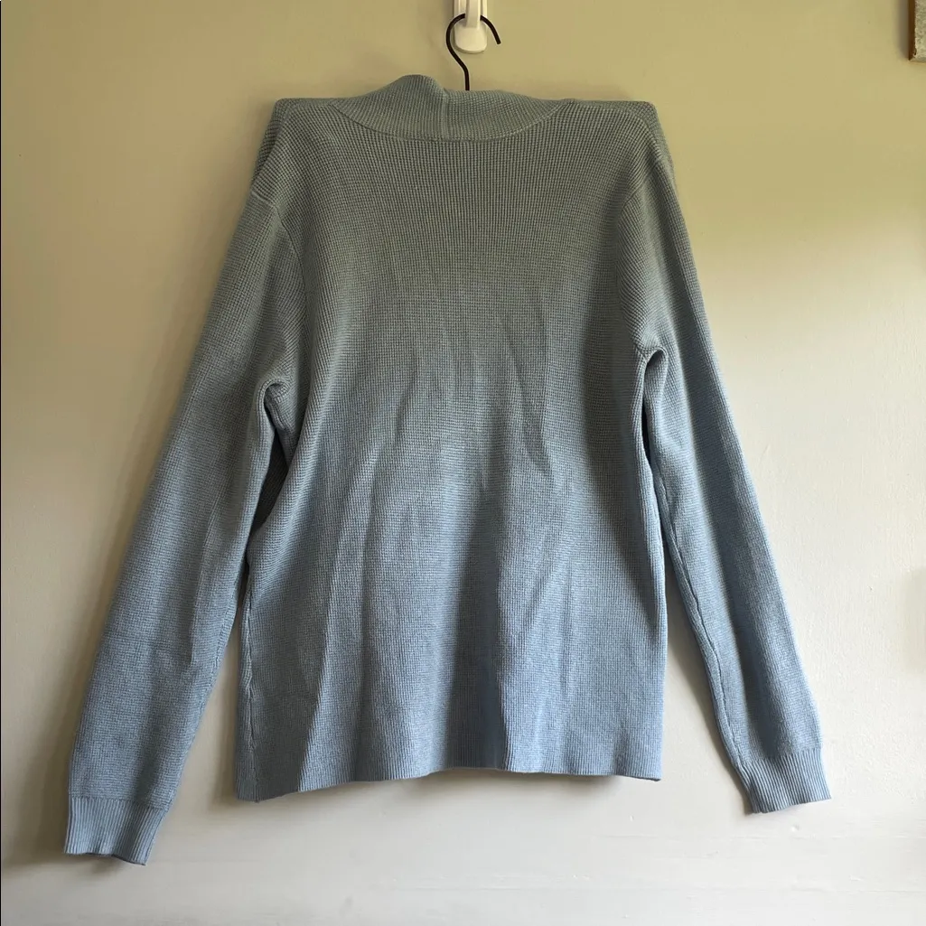 CYRUS Light Blue Open Front Cardigan - Image 7