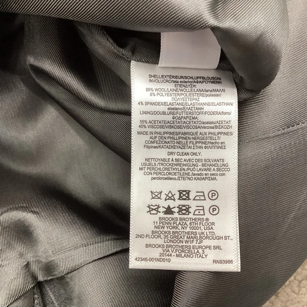 Brooks Brothers Explorer Pinstripe Dress Size 6 - Image 9