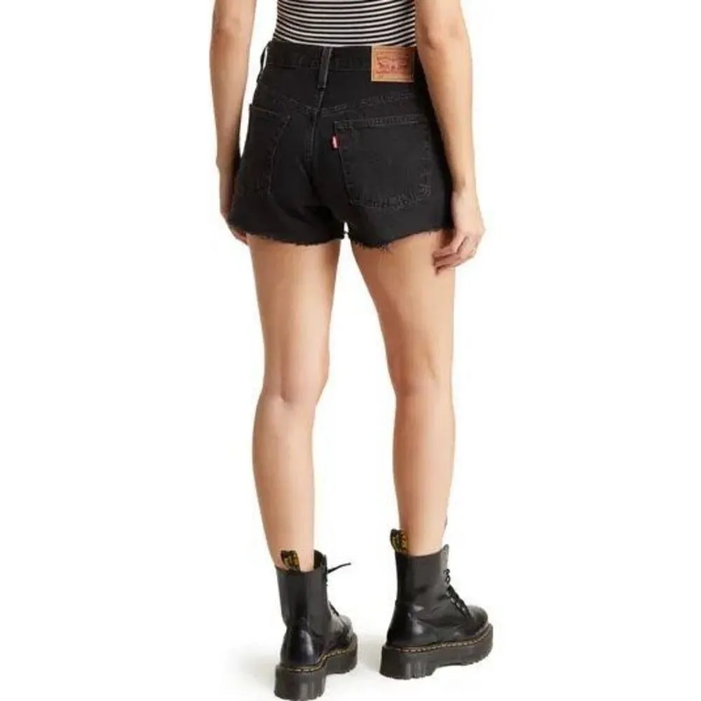 ✨LEVIS 501 Original Cutoff Black Sz 28 Shorts✨ - Image 3