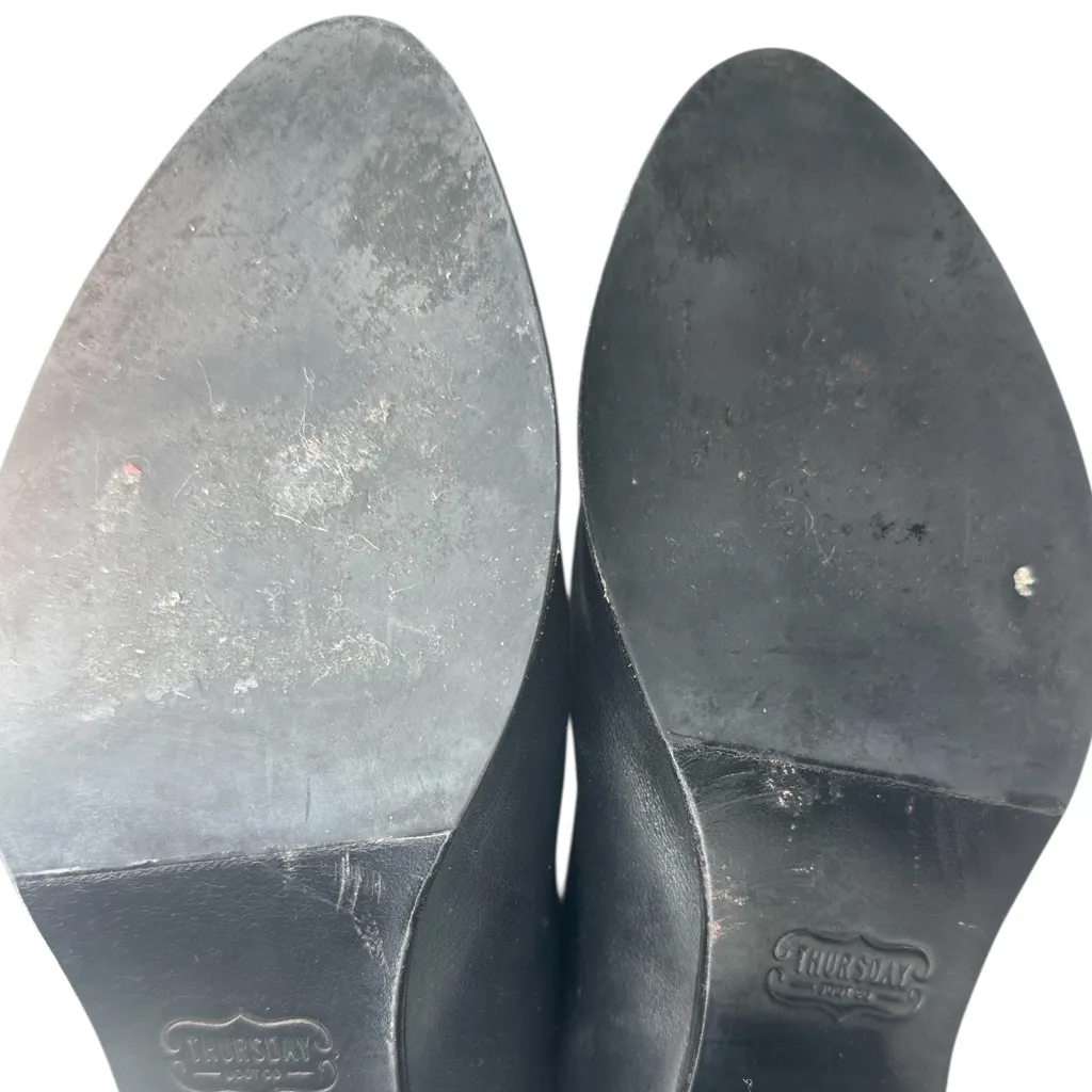 Thursday Boot Company Black Ankle Boots with Studs Size 7.5 - Image 11