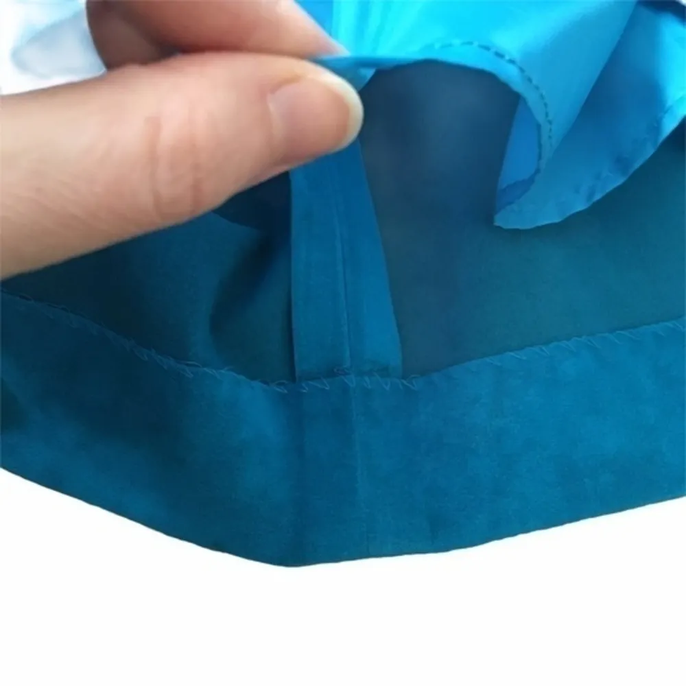 Vintage Lilli Ann Turquoise Ultrasuede ILGWU Union Made Midi Skirt NWT Blue Size 10 - Image 8