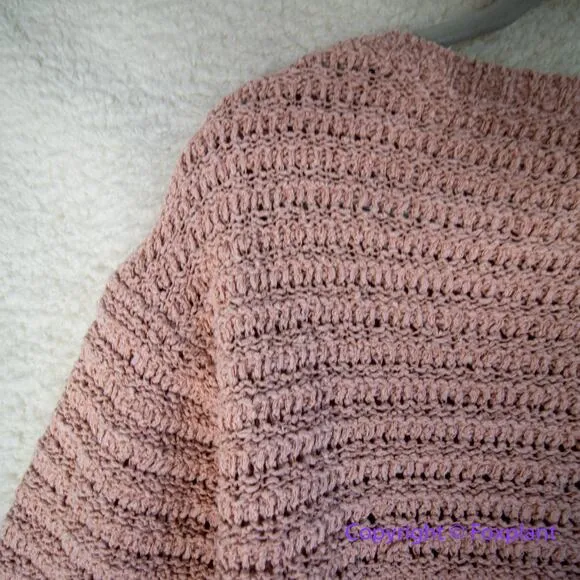 Joie blush pink cotton blend sweater‎ slit sleeve, women size XS - Image 11