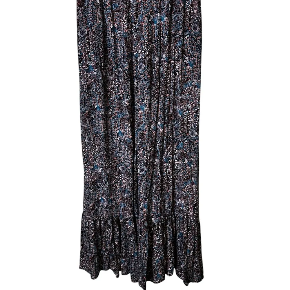 MAEVE Anthropologie Wide Leg Jumpsuit Boho Hippie Size 12 - Image 9