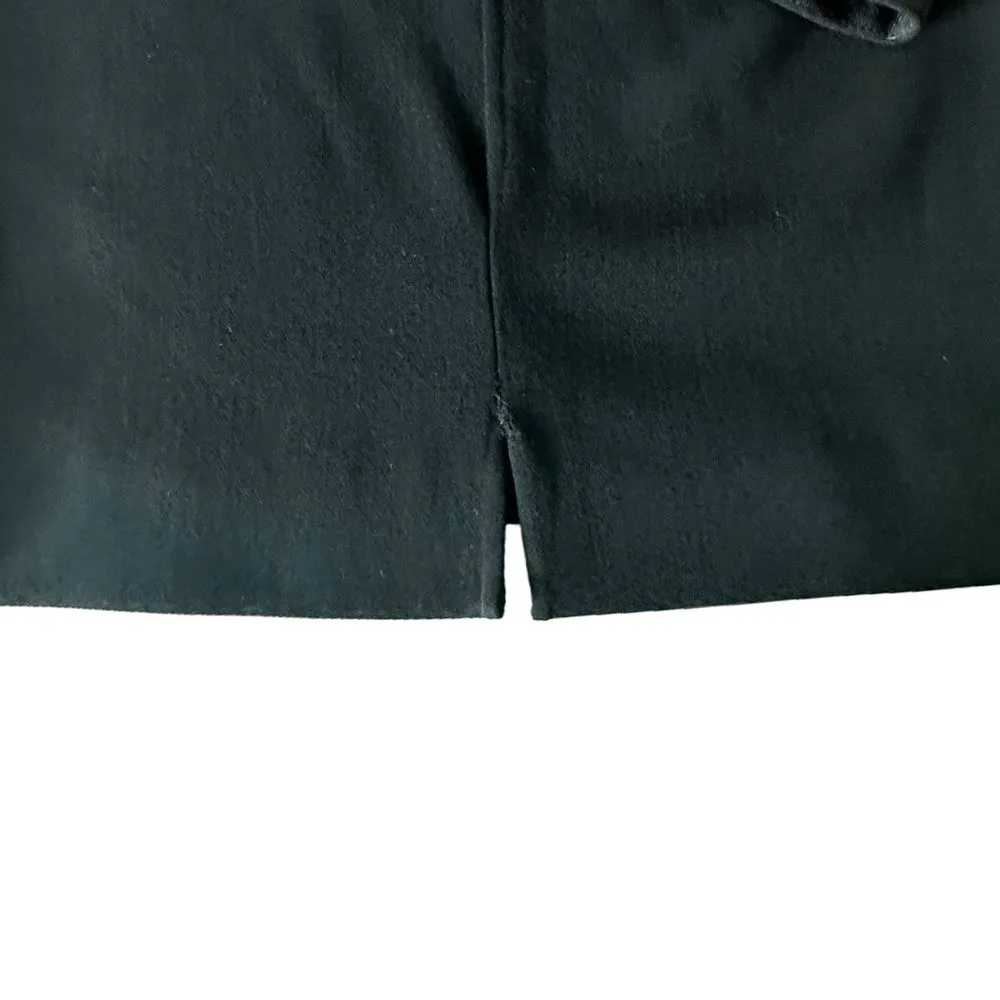 Bergdorf Goodman Black Pencil Straight Skirt‎ Size 8 Minimalist Quiet Luxury - Image 5