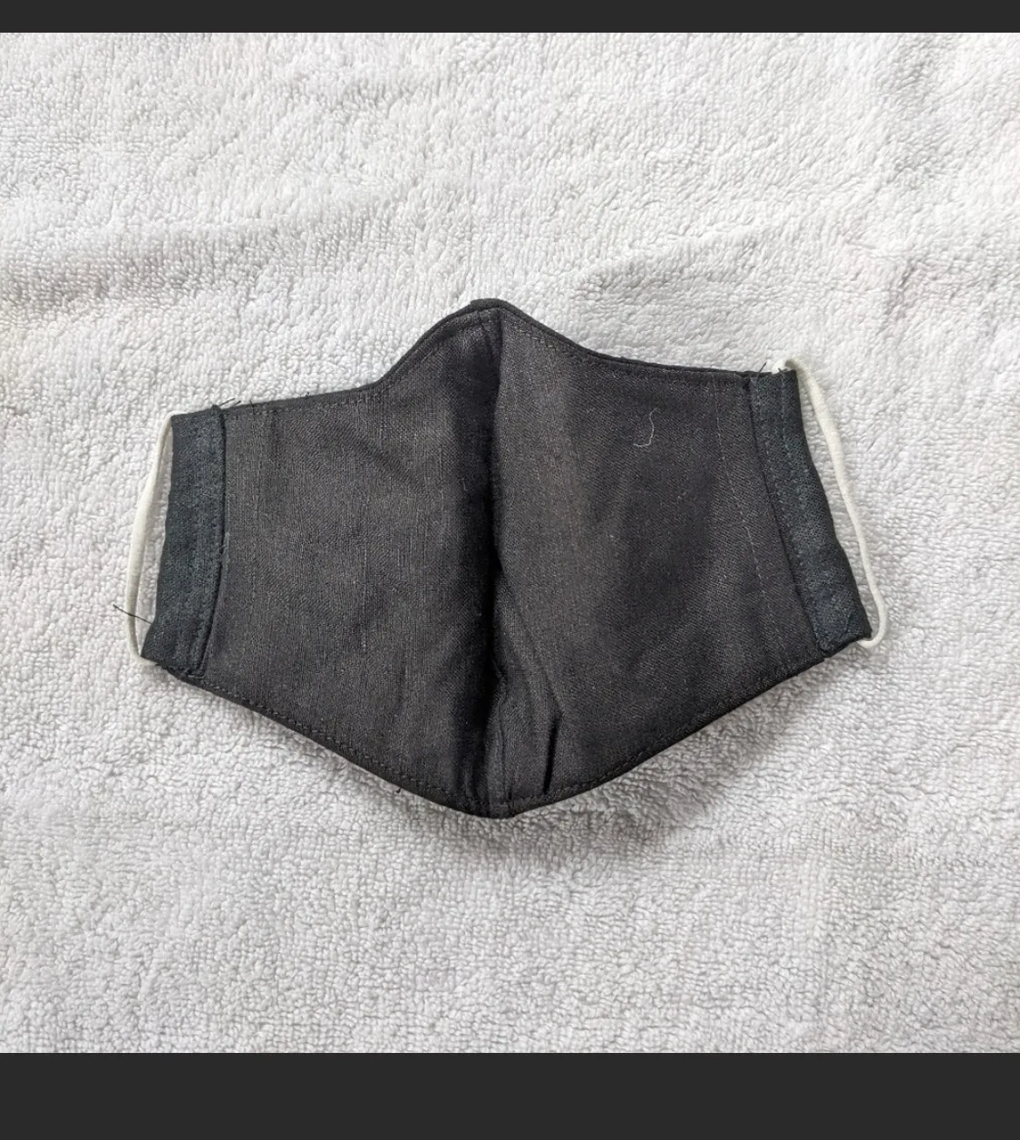 Handmade pocket filter embroidered face mask - Image 4