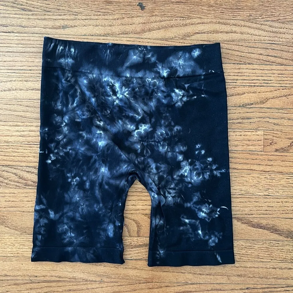 Free People Tie Dye Biker Shorts - Image 3