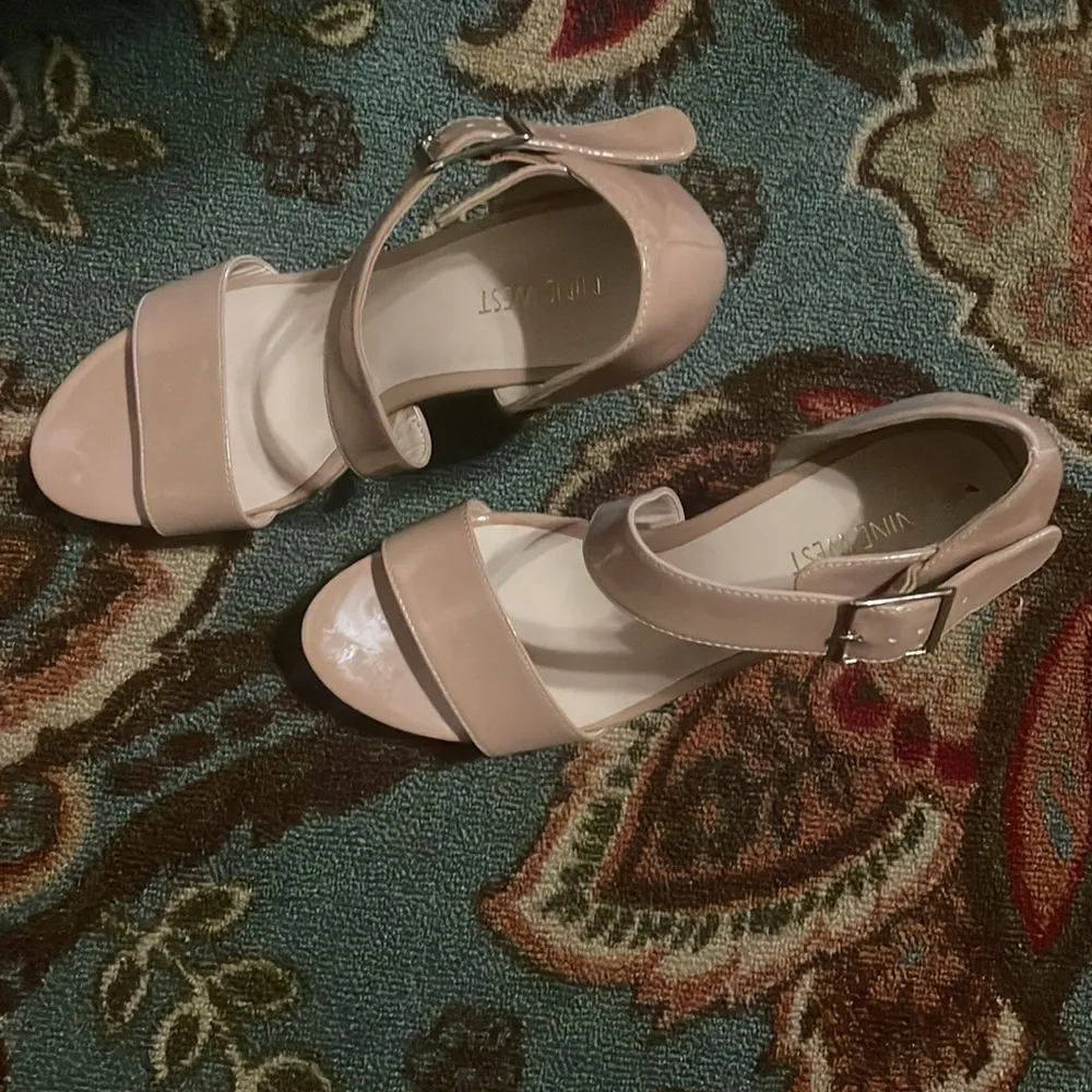 Nine West wedge heels size 9 - Image 2